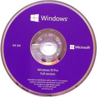 Windows 10 Pro Licence, 64-Bit, DVD-ROM