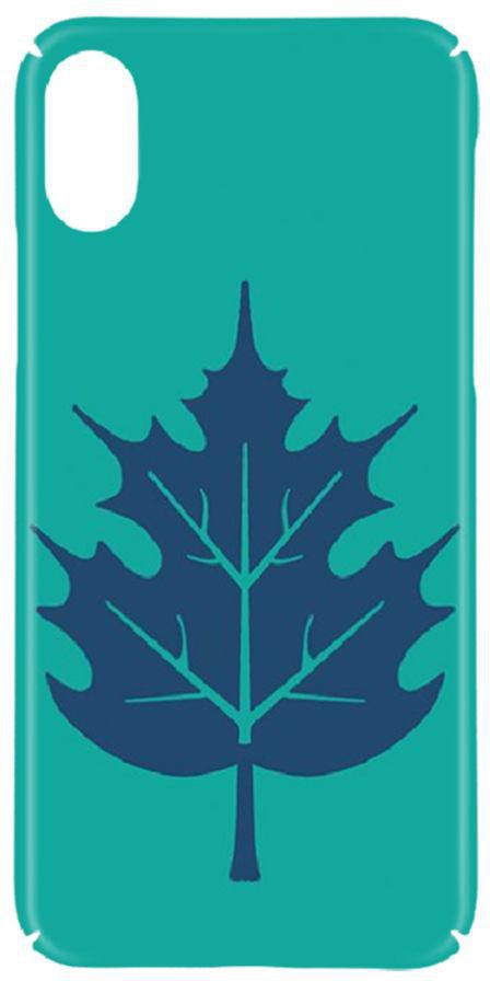 Hard Case Cover For Apple iPhone X Oak Tree Leaf