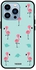 Protective Case Cover For Apple iPhone 13 Pro Max Flamingo Pattern