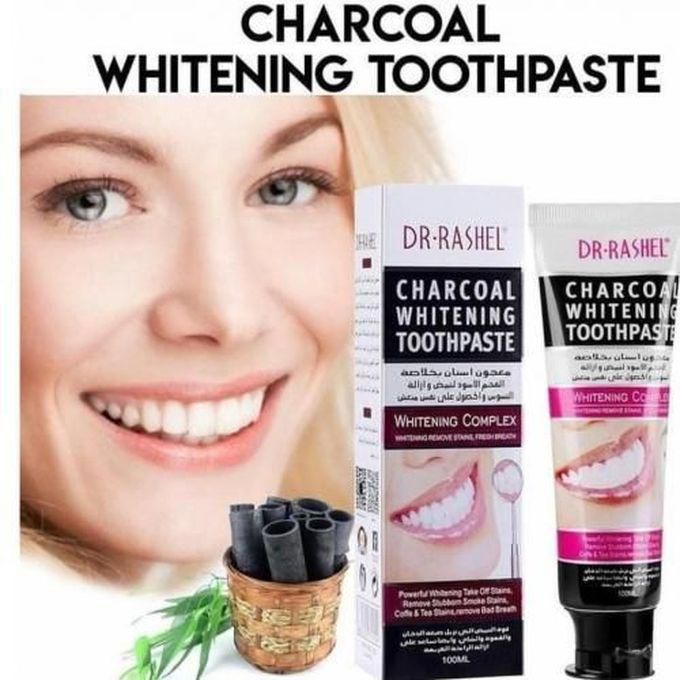 Dr. Rashel Charcoal Whitening Toothpaste Coffee Tea Cigarette Stains