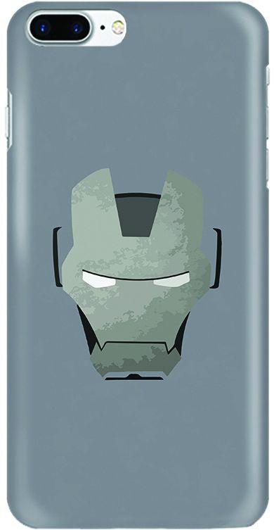 Stylizedd Apple iPhone 7 Plus Slim Snap case cover Matte Finish - Stoned Iron Man
