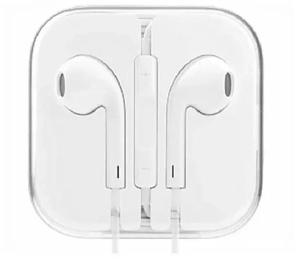 Generic In-Ear Headset For Iphone & Android Devices - White White