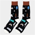 2Pairs Lot=4pieces Men's Socks Cotton Long Tube Casual Socks For Man Creative High Quality Socks