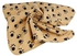 Bluelans Pet Cat Dog Blanket Warm Beds Mat Cover Soft Fleece Paw Print Brown