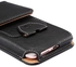 Vintage Men Leather Phone Case Cover Iphone7 6Pack Belt Waist Bag Wallet Card Holder #5.1inch Black 4.7