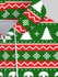 Gothic Christmas Tree Snowflake Skulls Striped Print Zipper Pocket Drawstring Hoodie For Men - 8xl