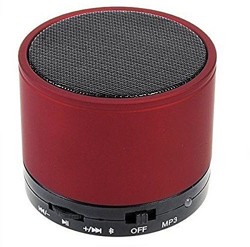 Generic Wireless Bluetooth Speaker-Red.