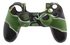 Silicone Skin Cover Case For SONY Playstation 4 PS4 Controller /Green With Black