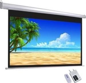 I-View Electrical Projector Screen with Remote 172×130 – 84 inch Diagonal