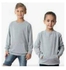Arafah Boys And Girls' T-shirt Navy Light Gray