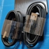 Bundle Of (2) Cables Type C Cable Black