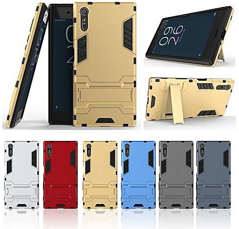Generic Hybrid Case For Sony Xperia XZ / XZs (5.2 Inch) Dual Layer Shockproof With Kickstand Feature Armor Defender Protective Cover