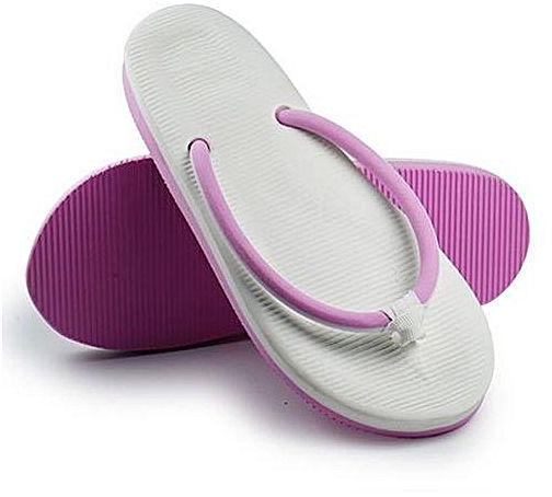 Sanwood Women Summer Casual Beach Slippers Sandals Home Shoes-Pink