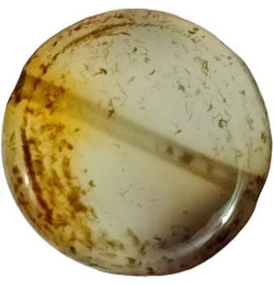 Natural Agate Round Shape Gorgeous Ring Making Or Pendant
