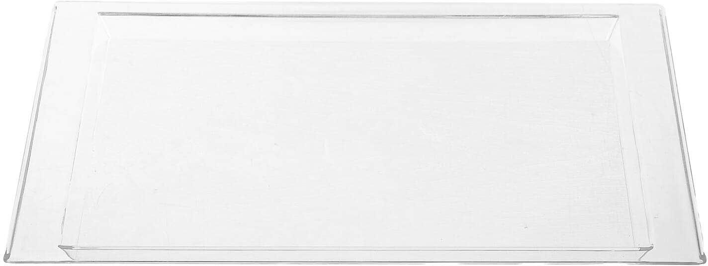 Get Fouad Rectangular Acrylic Tray, 34 x20.7 x2.7 cm - Clear with best offers | Raneen.com