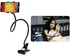 Lovely Black Flexible Clip Lazy Bed Desktop Bracket Mount Stand Holder For Mobile Phone266_ with two years guarantee of satisfaction and quality