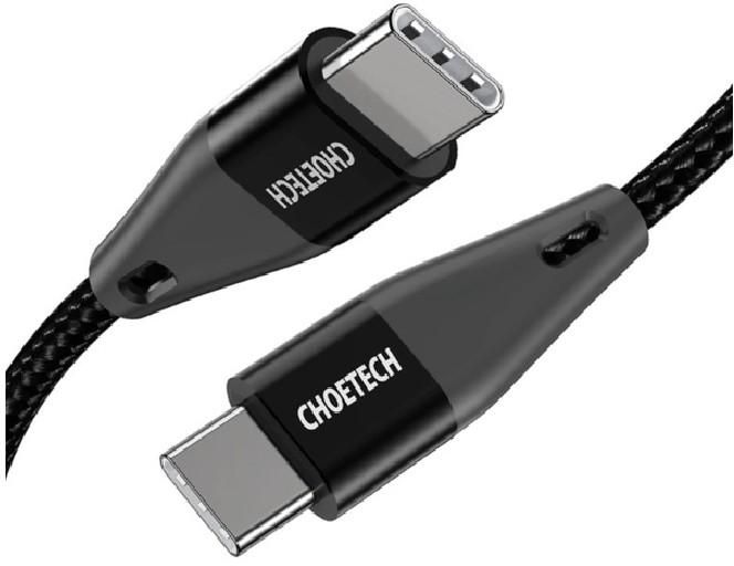Choetech USB-C to USB-C 1.2M 60W Cable - Black