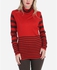 Ravin Striped Pullover - Red