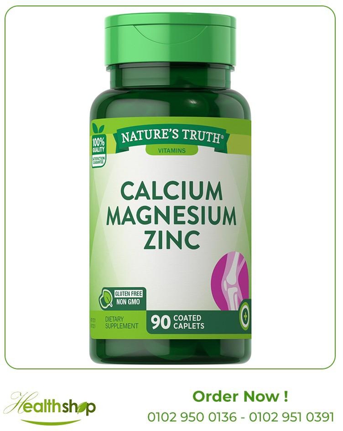 Calcium Magnesium Zinc - 90 Coated Caplets