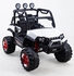 Megastar - Ride On Kids 12 V Duster 2 Seater Jeep Buggy - White- Babystore.ae