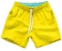 Drawstring Shorts Yellow