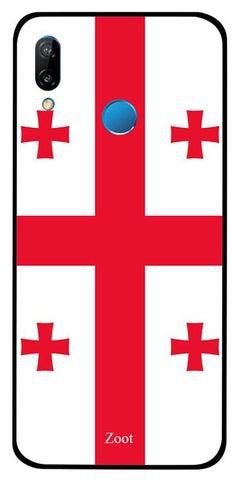 غطاء حماية واقٍ لهاتف هواوي نوفا 3 بلون علم جورجيا