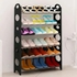 Stainless steel Stackable home shoe rack.