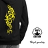 AKAI Zipper Cotton Hoodie Sweatshirt First Rate - Black