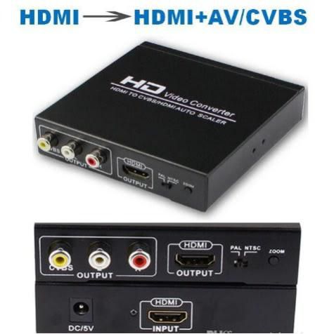 Hde Hdmi To Hdmi And Av Converter Scaler
