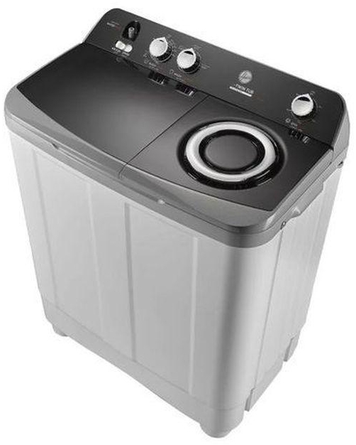 Hoover Washing Machine Half Automatic 12 Kg, 2 Motors, White HW-HTTN12LWTO