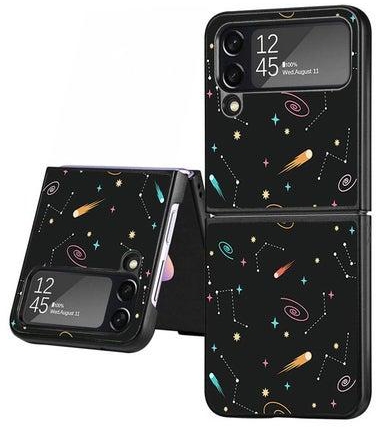 Hard Back Cover Case Outer space for Samsung Galaxy Z Flip 4