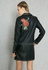Rose Embroidered Stud Jacket