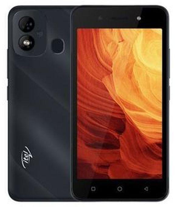 Itel A33 Plus,,5.0" Screen Display(32GB+1GB),Fingerprint,(Dual Sim) Black