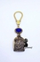 Khan Youssef Key Chain- Copper Provided With Blue Stone