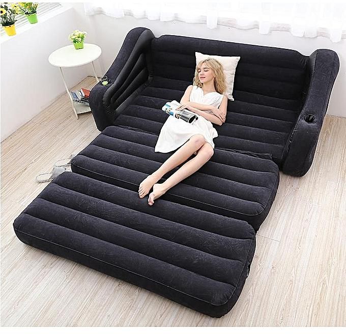 Sofa Airbed Cushion Bed Mattress, Intex Pull Out Sofa