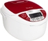 Moulinex 10 Cups Fuzzy Rice Cooker - MK705127, White & Red, Metal