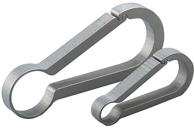 H1 1.46' BANG TI Titanium Quick Release Keychain Belt Loop Hook 
