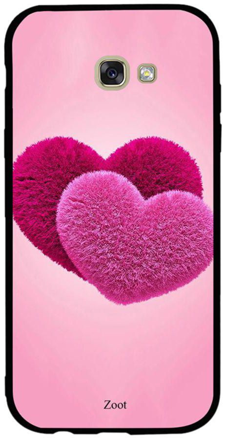 Thermoplastic Polyurethane Protective Case Cover For Samsung Galaxy A7 (2017) Love Heart