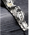 Tevise Executive Mechanical Men's Watch- Silver and Gold