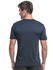 Nike NK821837-451 Legende Mesh Block Training T-Shirt for Men, Obsidian/Blue