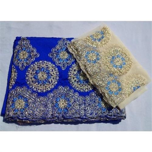 Indian lace George with blouse Colour: Blue ₦32000