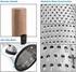 Cone Shaped Wooden Handle Stainless Steel Grater +zigor Special Bag