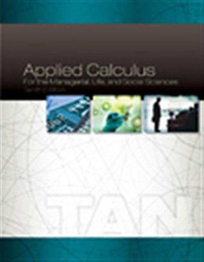 Cengage Learning Applied Calculus for the Managerial, Life, and Social Sciences (Mindtap Course List) ,Ed. :10