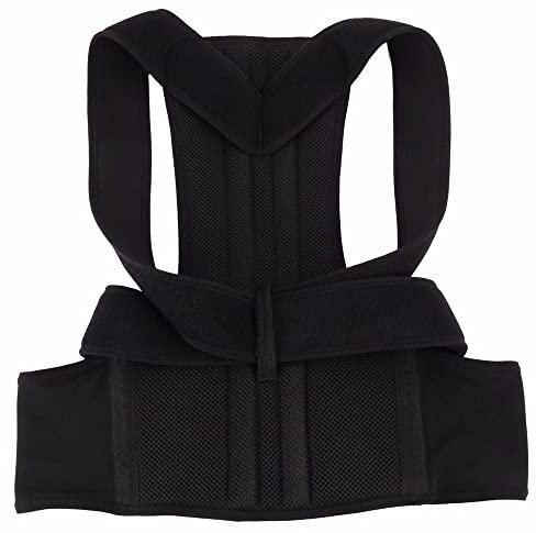 one piece male female adjustable magnetic posture corrector sports safety back shoulder support belt corset spine posture back corrector 272097323