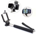 Black Extendable Handheld Stick Selfie Monopod For iPhone Samsung HTC Phone and  Camera