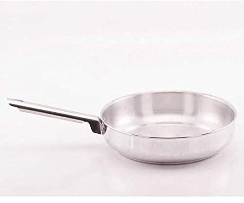 Aluminum Frying Pan With Stainless Steel Handle 28 - Silver