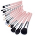 Jessup Pink-Silver - Essential Makeup Brush Set - 15Pcs - T094