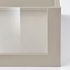 KOMPLEMENT Drawer with glass front - beige 50x58 cm