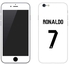 Vinyl Skin Decal For Apple iPhone 6 Plus Ronaldo Real Jersey