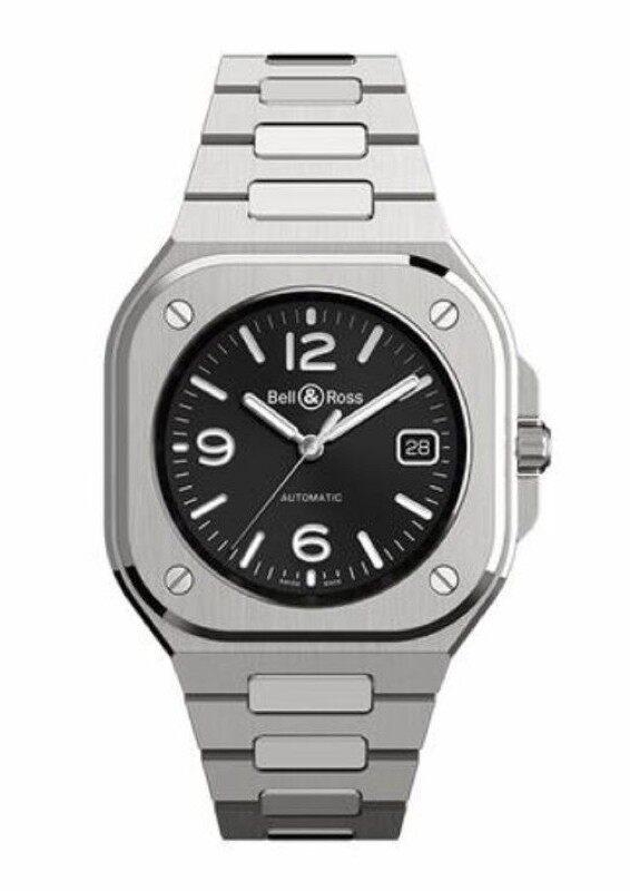 Bell&amp;Ross Fully Automatic Mens watch (Silver)